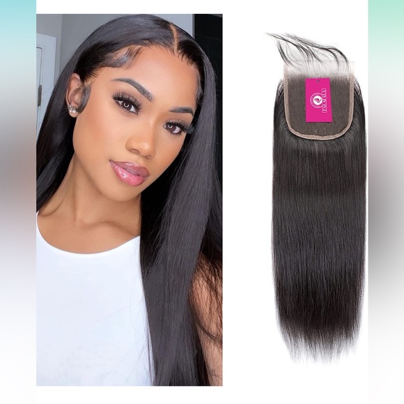 Sleek Black Hair Wig by